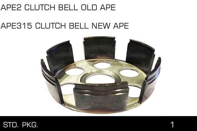APE2 -APE315 CLUTCH BELL NEW- OLD APE APE2 -APE315 CLUTCH BELL NEW- OLD APE